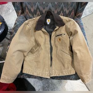 Blanket lined carhartt Detroit jacket MEDIUM 2015
